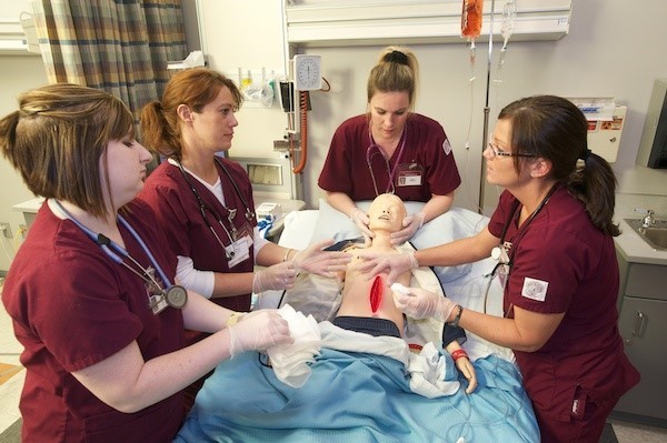 Nurses in training