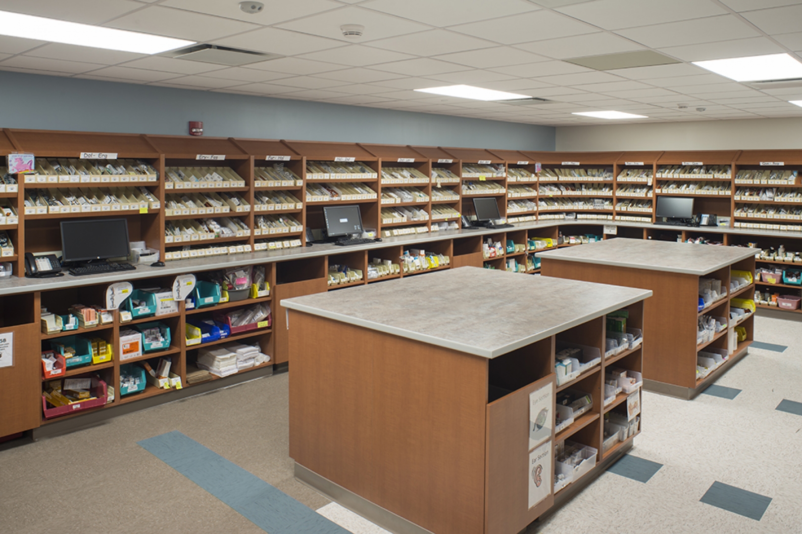 Samaritan Hospital Pharmacy Renovation Architecture Interior 