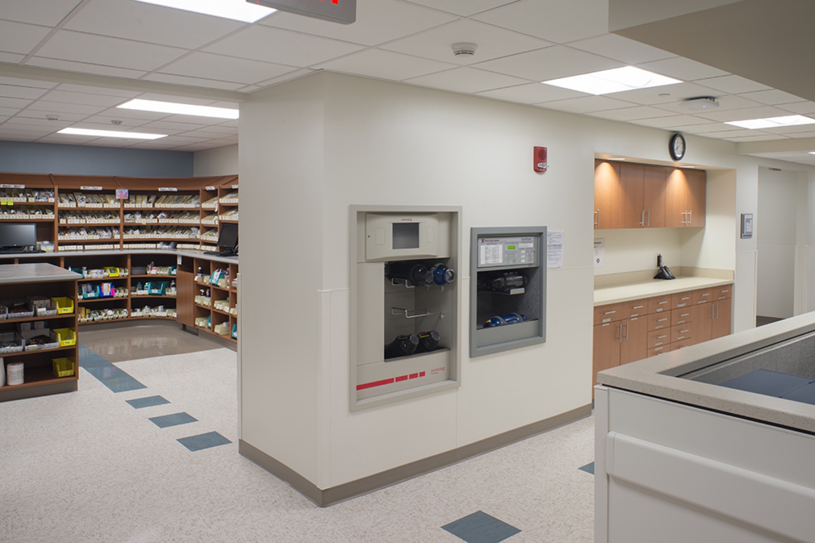 Samaritan Hospital Pharmacy Renovation Architecture Interior 